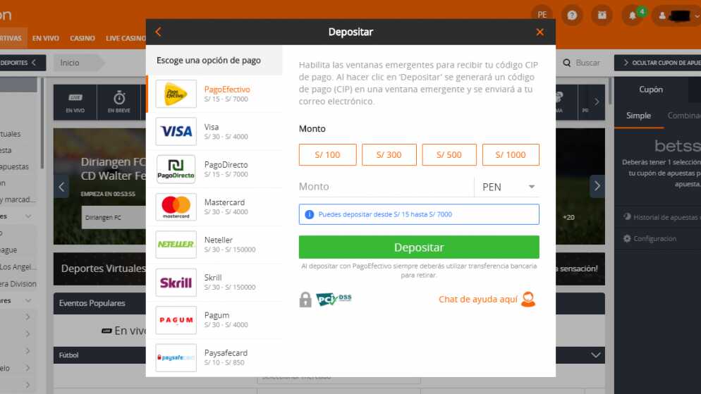 Betsson casino online